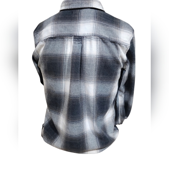 Women's‎ Size Small Pac Sun Flannel Long Sleeve Button Down Shirt - Picture 2 of 4
